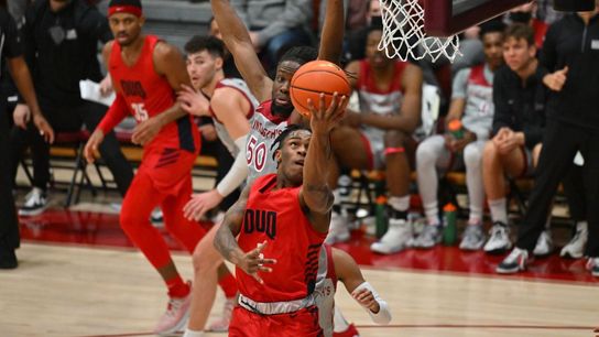 Duquesne fails to finish rally against Saint Joseph's taken in Altoona, Pa.  (Duquesne)